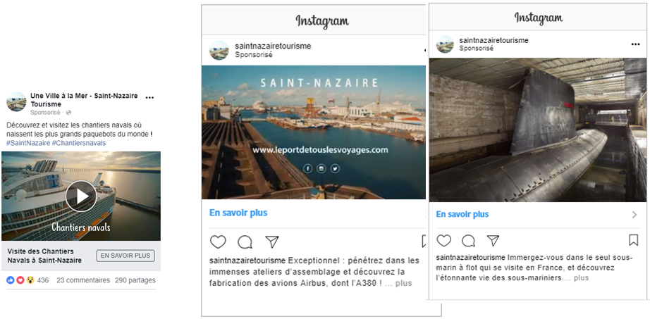 instagram tourisme local saint nazaire