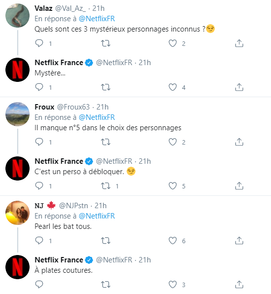 Netflix et leur stratégie conversationnelle
