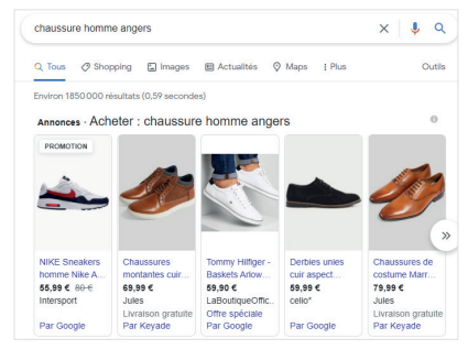 capture écran exemple google 