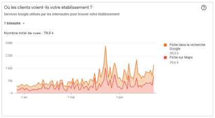 statistique google my business