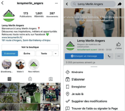 capture leroy merlin angers sur instagram