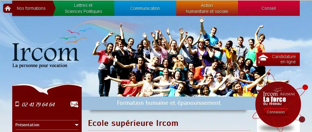 Nouveau site web : l’IRCOM unique